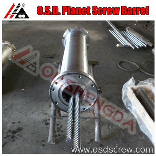 planetary screw and barrel for PVC pelletizing granules masterbatch